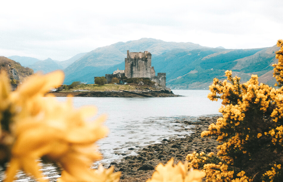 Eilean Donan Castle on the Isle of Skye, Scotland