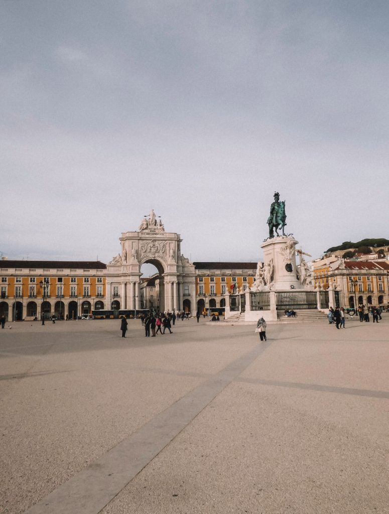 Praça do Comercio in Baixa, Lisbon