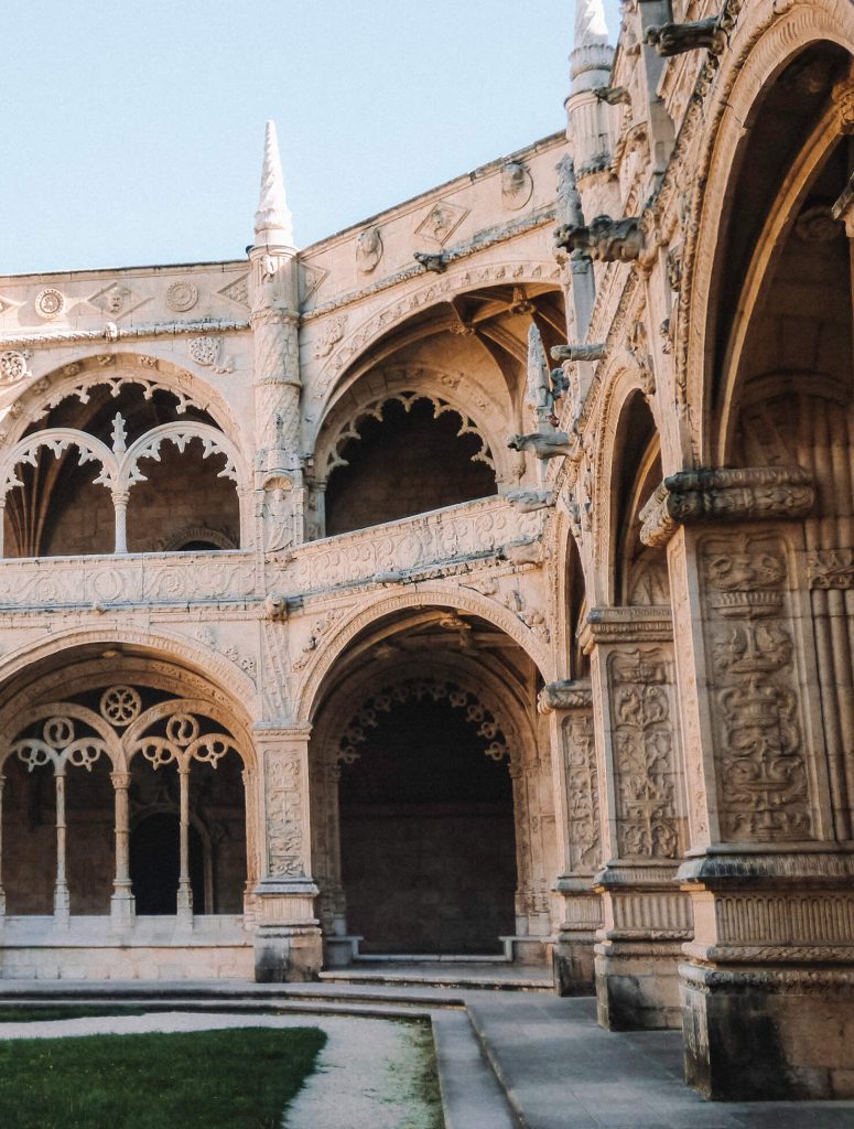 The UNESCO site Monastery of Sao Jeronimo in Bélem, Lisbon