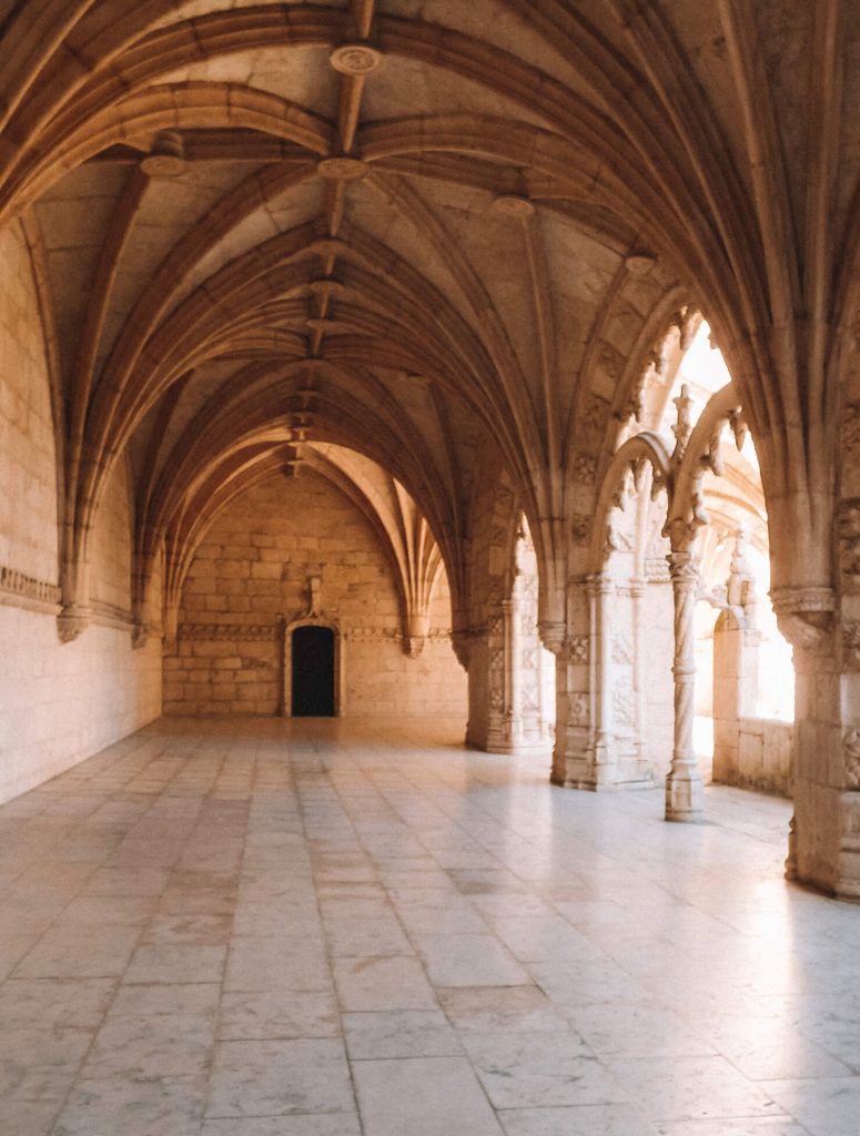 The UNESCO site Monastery of Sao Jeronimo in Bélem, Lisbon