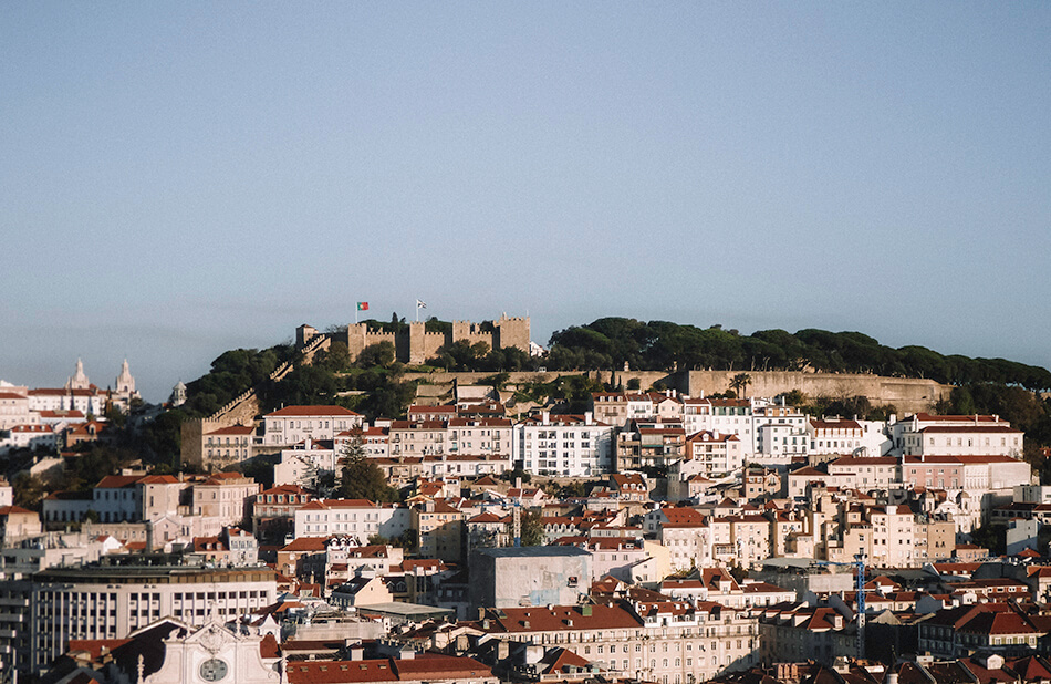 View from Miradouro de São Pedro de Alcântara