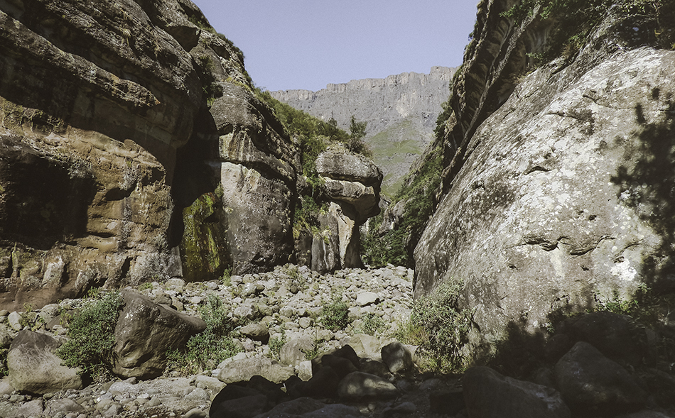 Hiking the Tugela Gorge South Africa