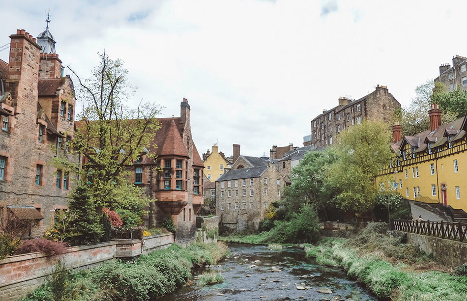 Peace, quiet and a village feel in Edinburgh Dean Village