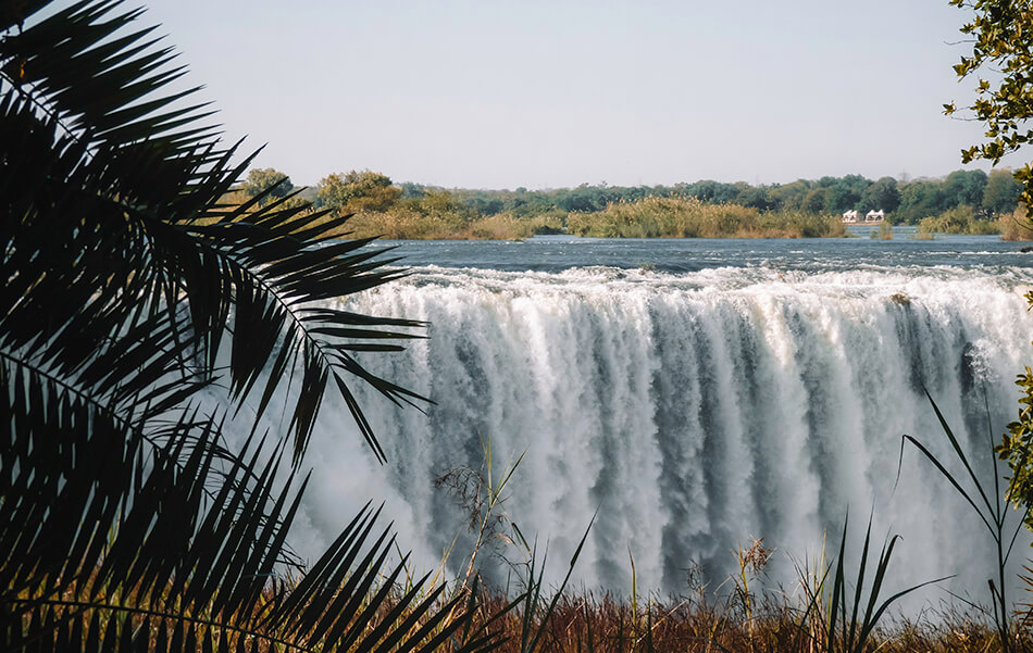 Victoria Falls Main Falls Zimbabwe