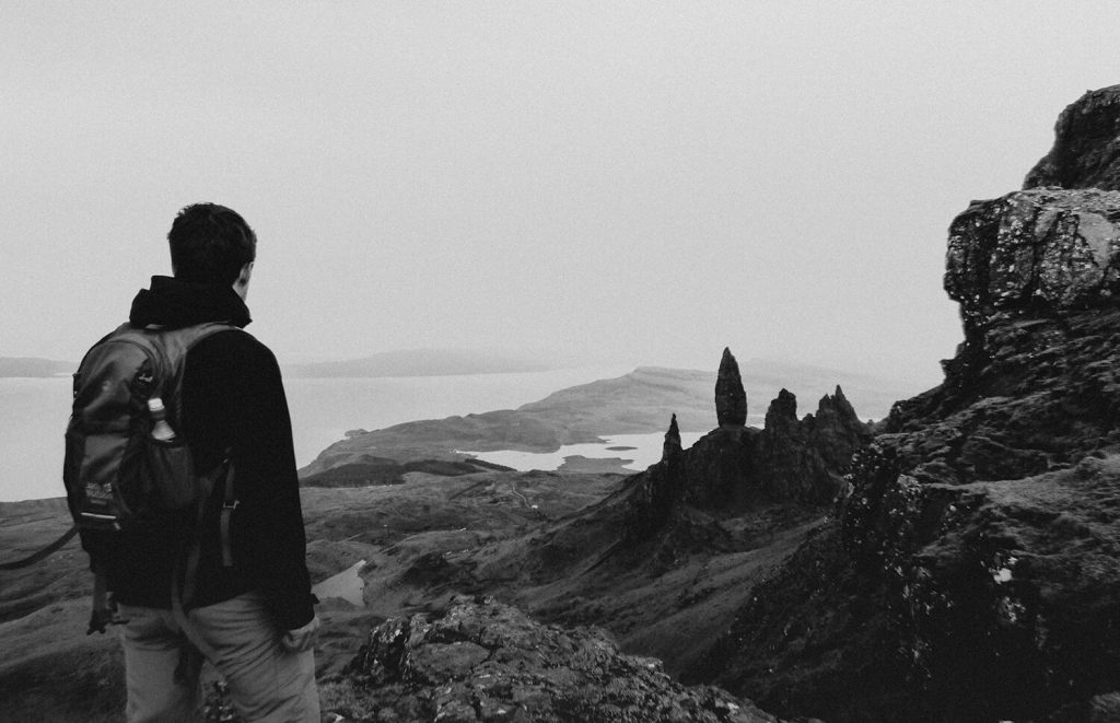 View of Old Man Of Storr on the Isle of Skye