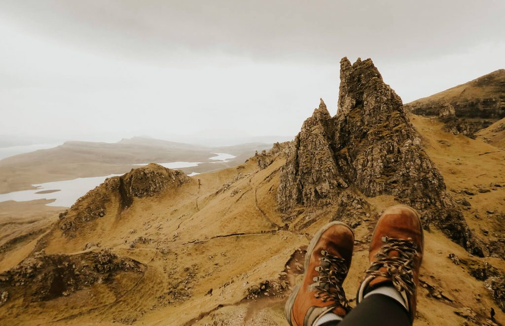 View of Old Man Of Storr on the Isle of Skye