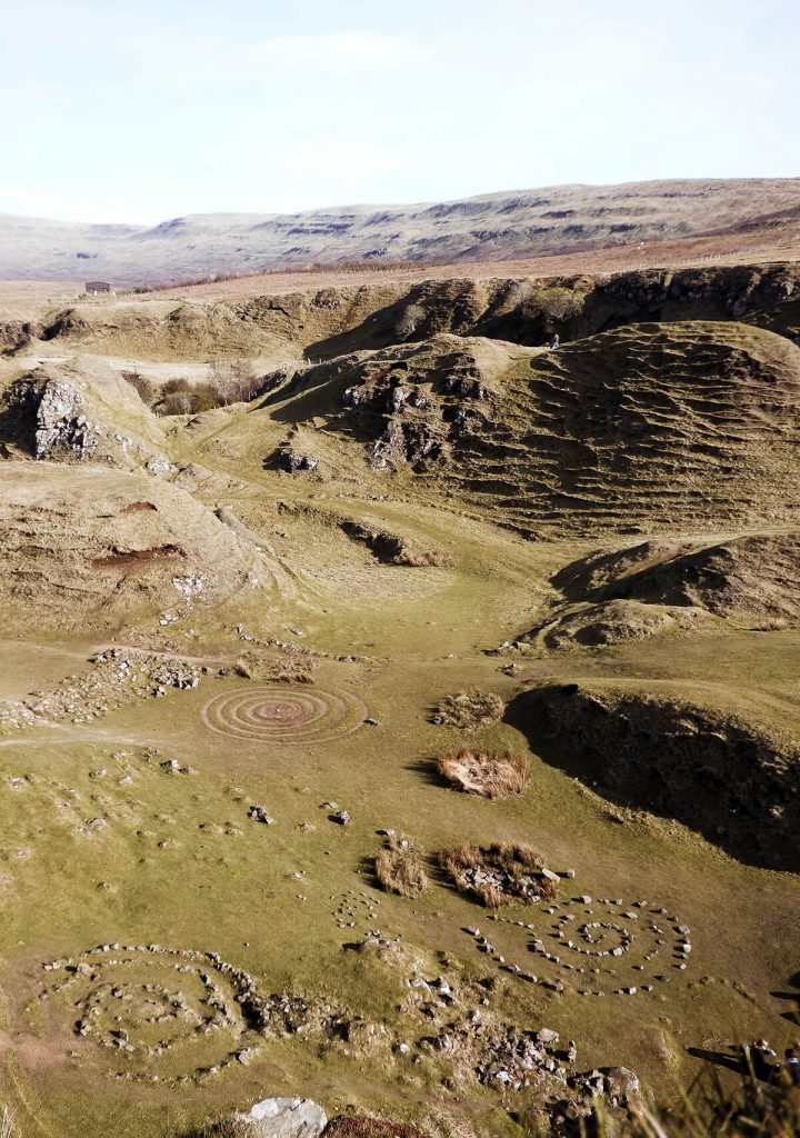 Mystical allure in the Fairy Glenn on the Isle of Skye