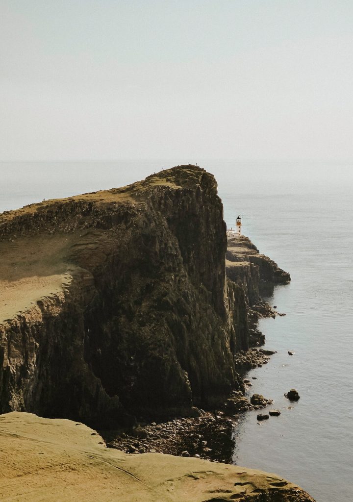 Catching romantic sunsets at Neist Point