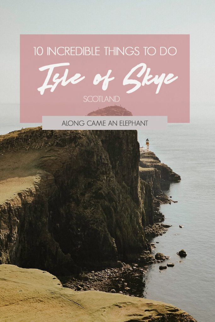 A guide on the 10 most incredible things to do and must-see natural wonders when you're travelling in Scotland and the Isle of Skye. #travel #scotland #isleofskye