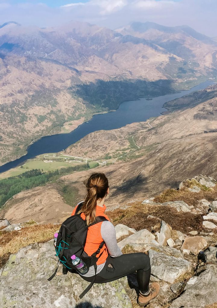 Roadtrip Scotland: View from Pap of Glencoe hike