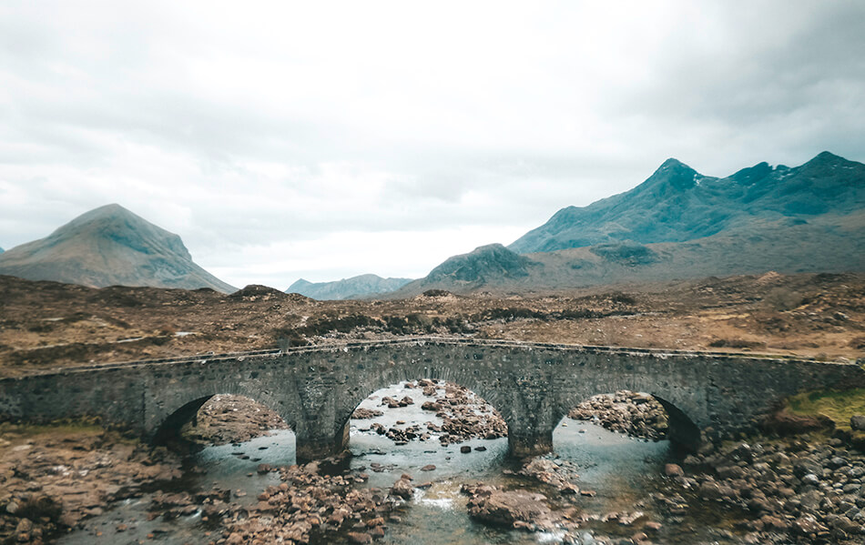 Sligachan Brige on the Isle of Skye