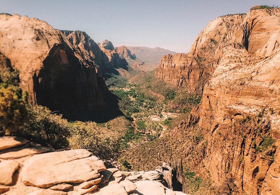 We hikied Angels Landing in Zio NP and we survived!