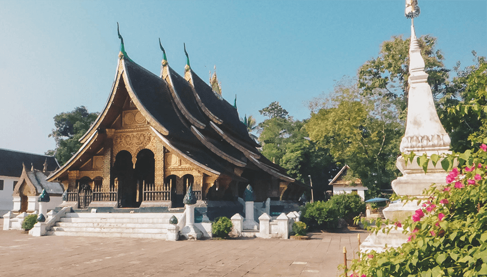 Amazingly beautiful temples in Luang Prabang, Laos