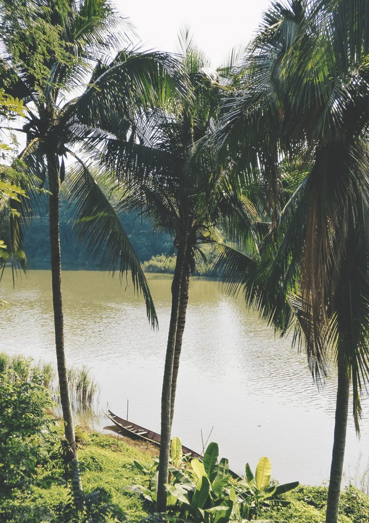 Nam Song River in Luang Prabang, Laos