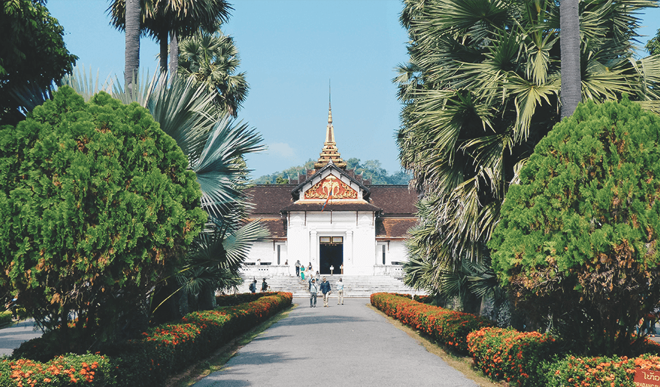 The Royal Palace in Luang Prabang, Laos