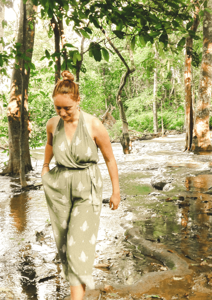 Visiting Kuang Si Falls in Luang Prabang, Laos