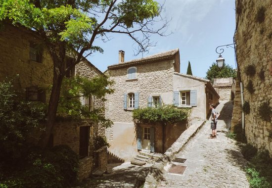 The cute town of Gordes in the Provence, Belgium