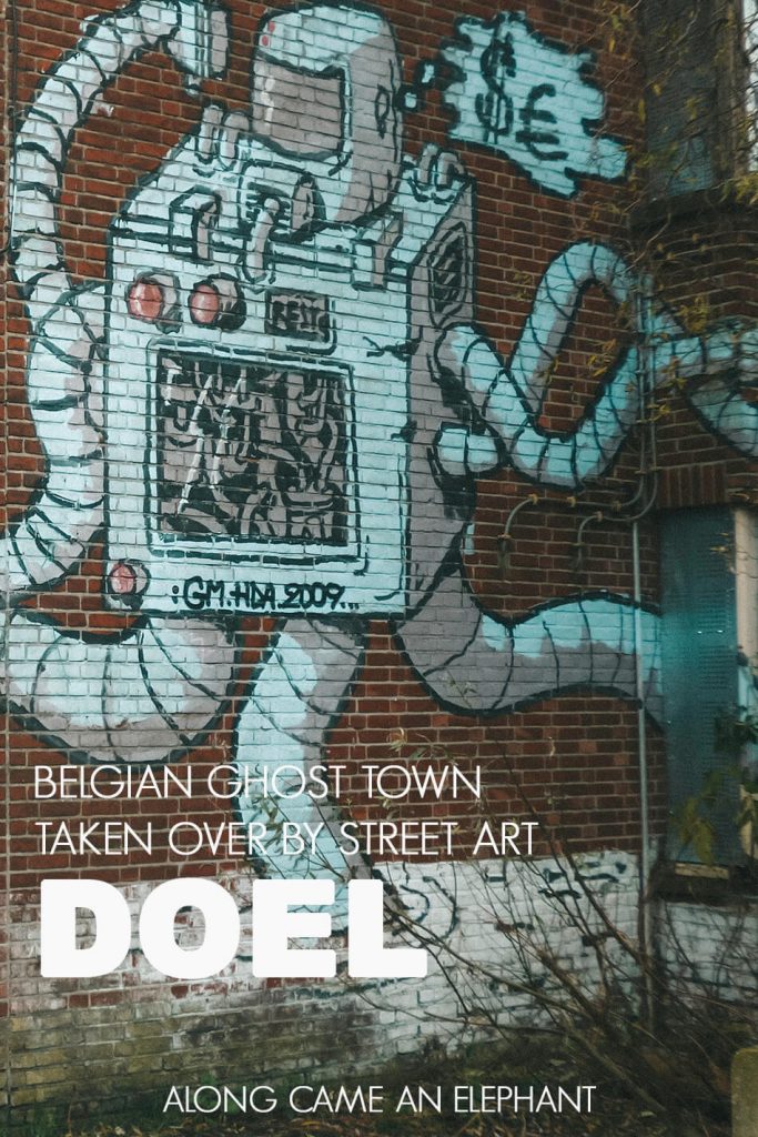 Urban exploring in Belgium: visiting the ghost town of Doel