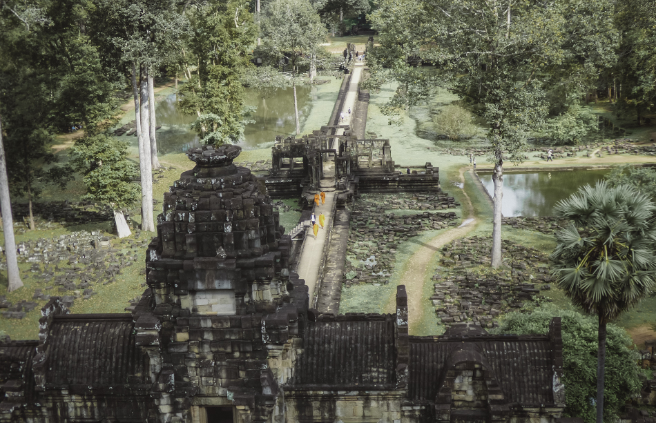 The minor temples in Angkor receive far fewer crowds