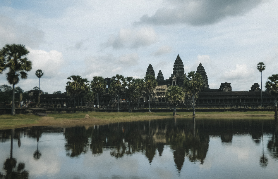 The majestic Angkor Wat temple in Cambodia