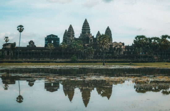The majestic Angkor Wat temple in Cambodia