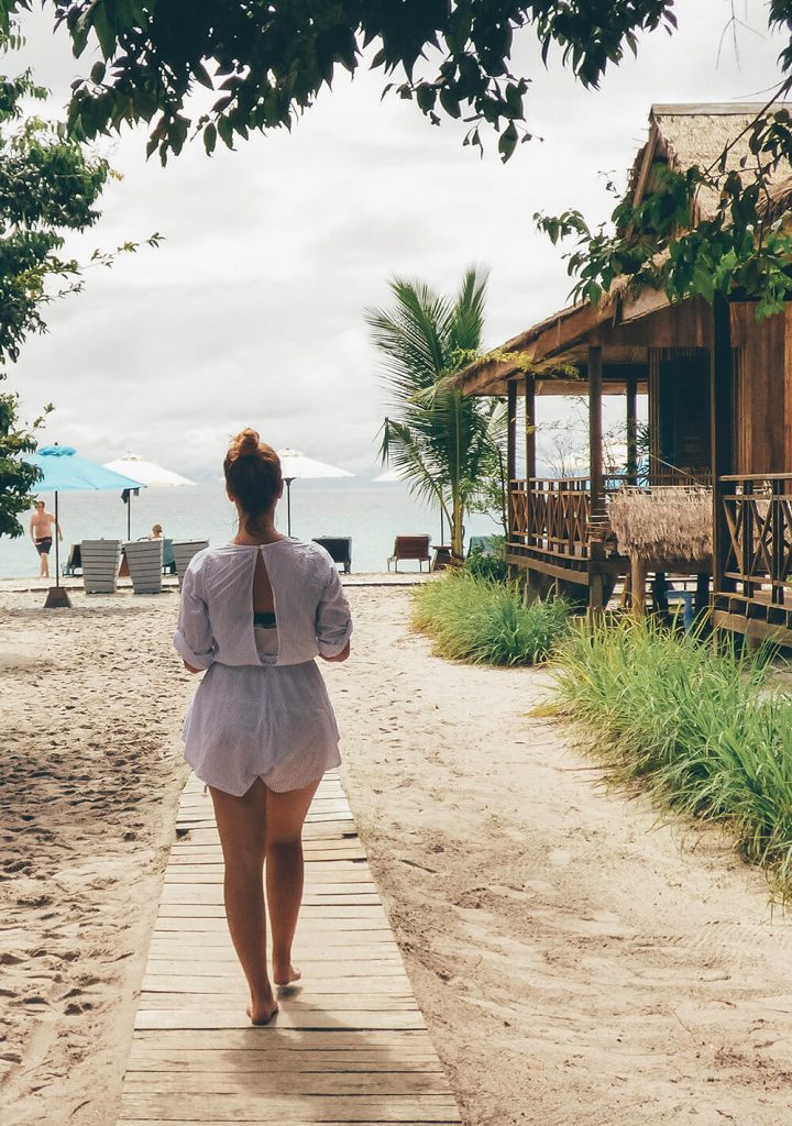 Enjoying the beach life at Sok San Beach Resort on Koh Rong