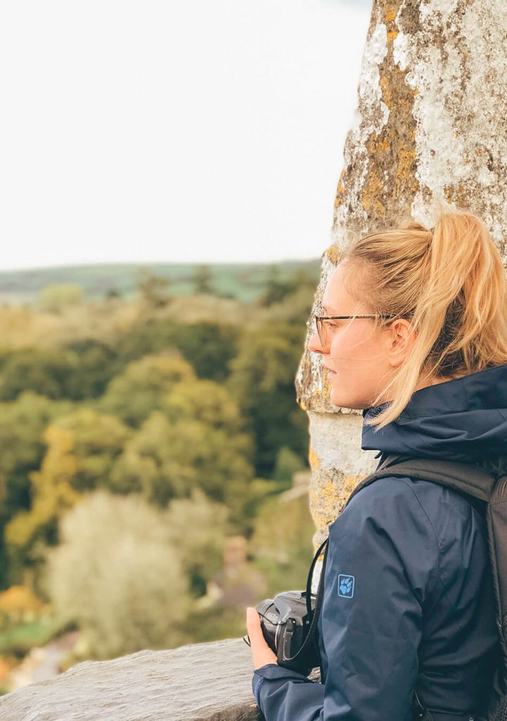 Climbing Blarney Castle