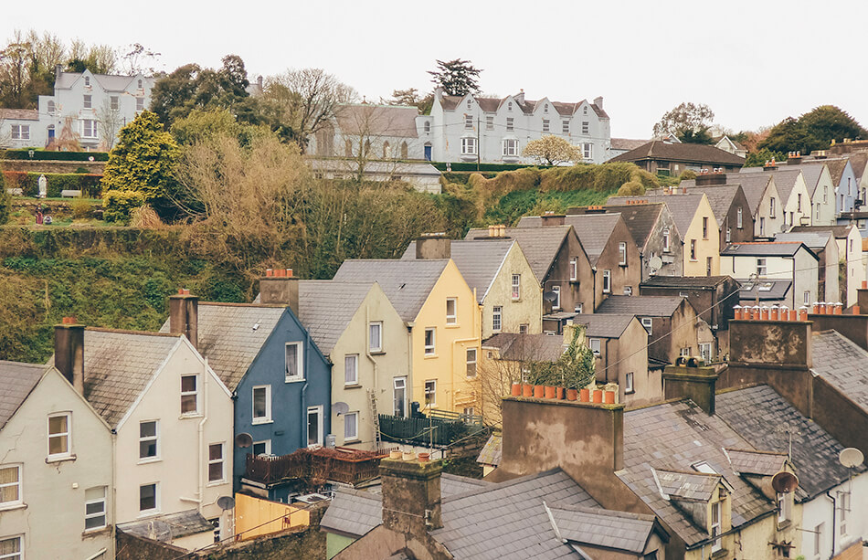 Cobh has the most adorable and pretty houses