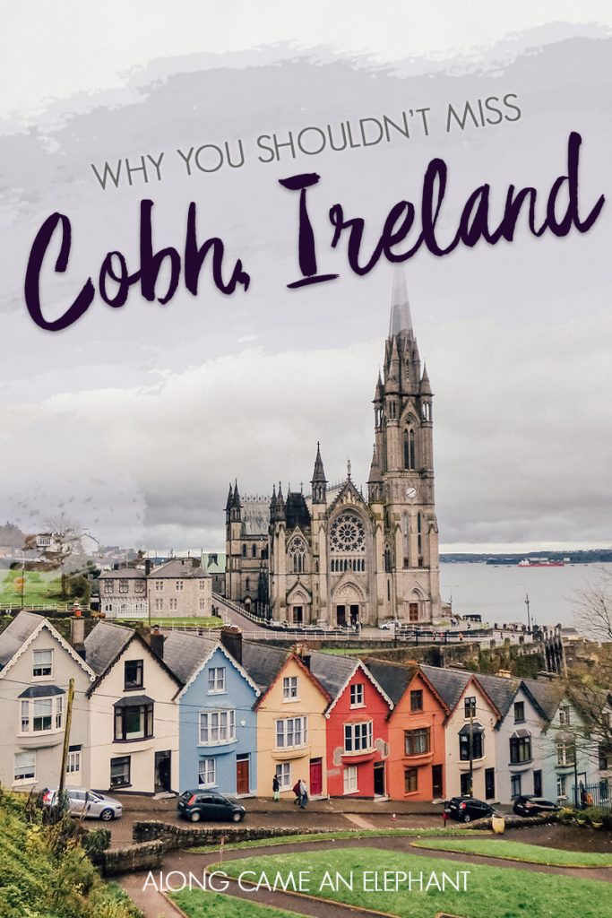 Why you shouldn't skip Cobh when traveling through county Cork, Ireland. The colourful seaside port has loads of history and pretty houses! #cobh #cork #paintedladies
