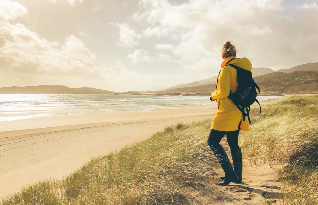 Beautiful Derrynane Beach on the Ring of Kerry in Ireland