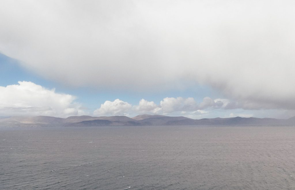 On a clear day you can enjoy spectacular views of the Dingle Peninsula from the Ring of Kerry, Ireland