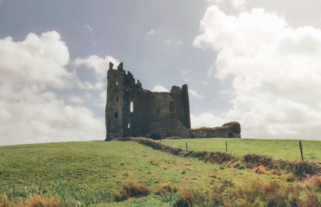 Ballycarbery Castle along the Ring of Kerry