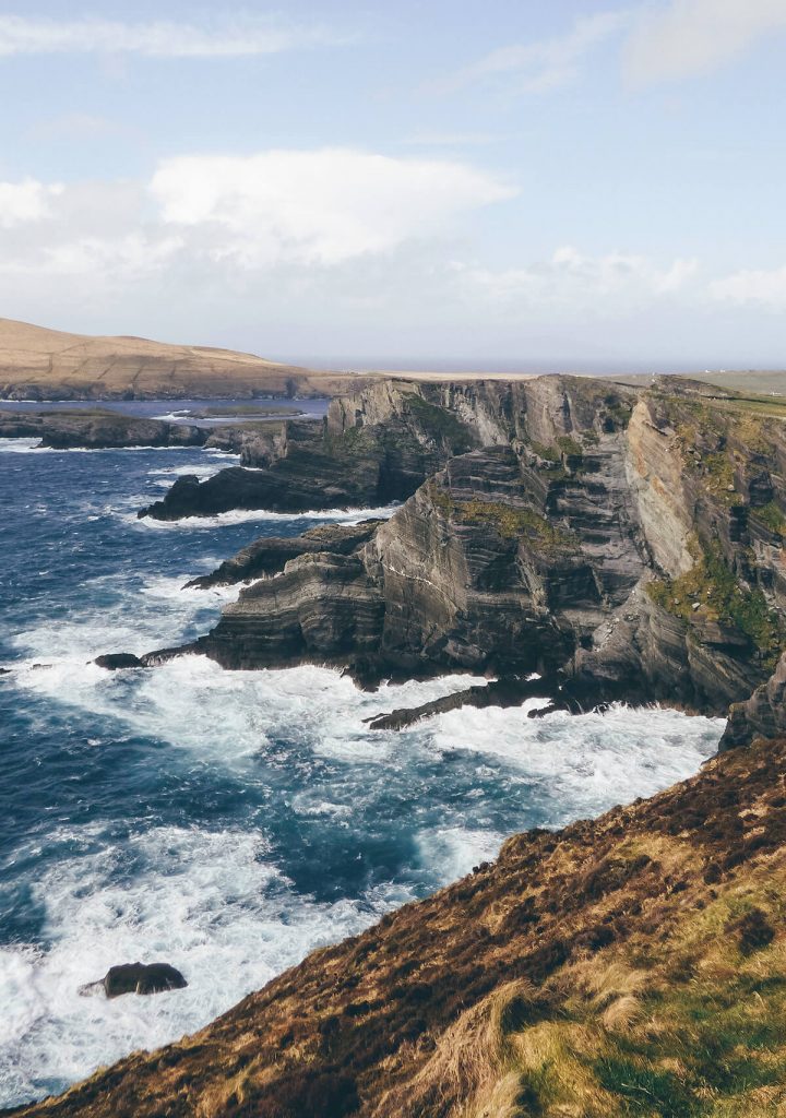 Kerry's most spectacular cliffs on the Ring of Kerry, Ireland