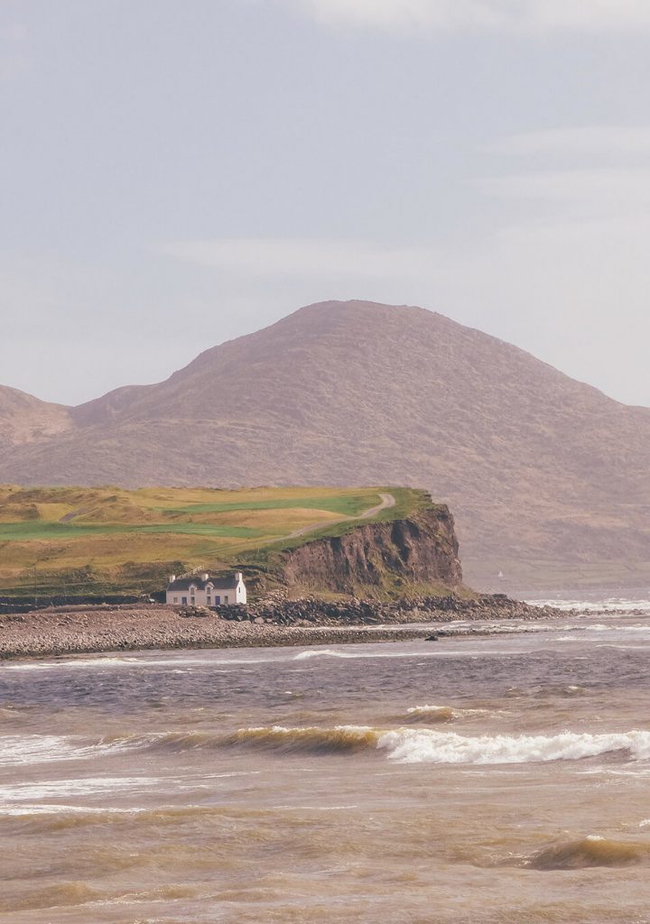 Sweeping views of the Atlantic Ocean from the Ring of Kerry, Ireland