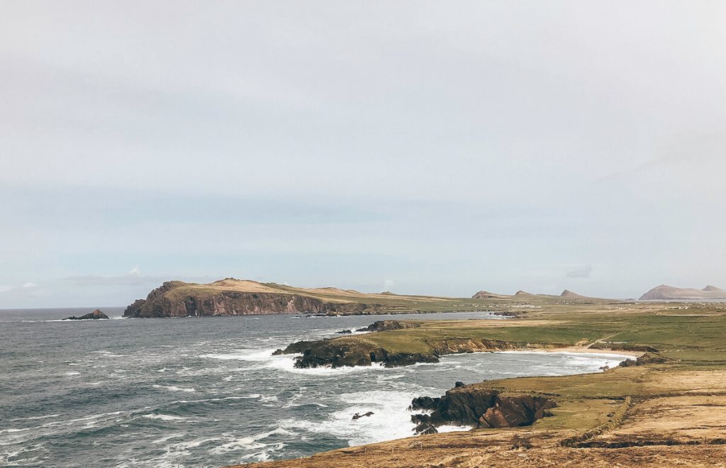 Amazing vistas along the Slea Head Drive on the Dingle Pensinsula