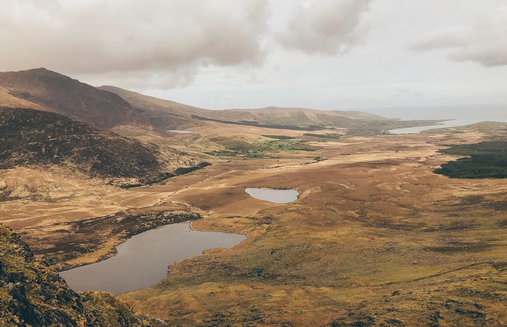 The Conor Pass on the Dingle Peninsula