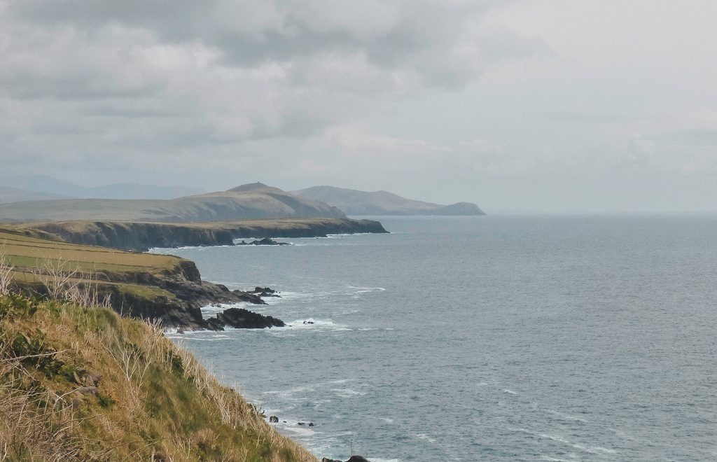 The rugged coast of the Dingle Peninsula