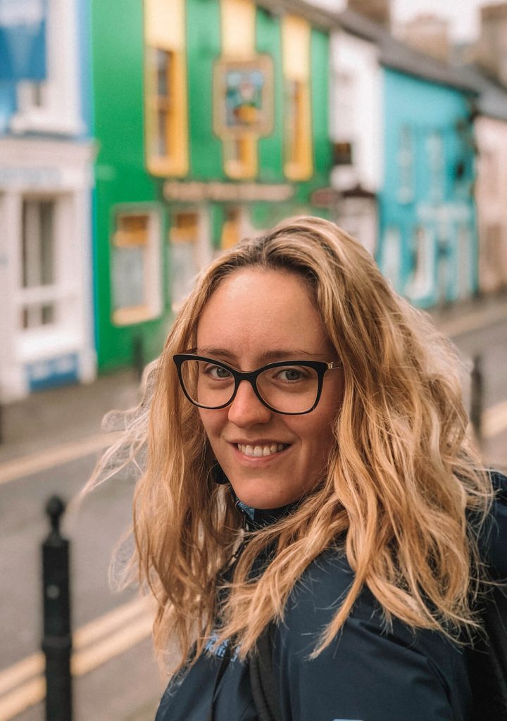 Walking down the colourful streets of Dingle