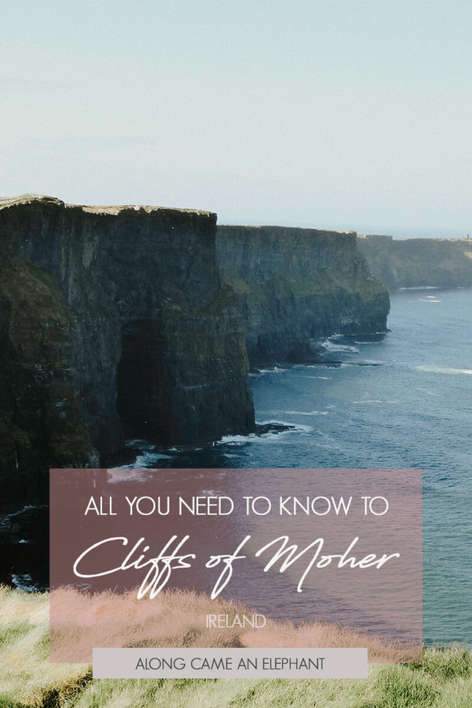 Super practical tips on how to see the Cliffs of Moher in Ireland and explore them on foot.