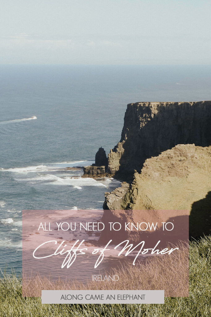 Super practical tips on how to see the Cliffs of Moher in Ireland and explore them on foot.