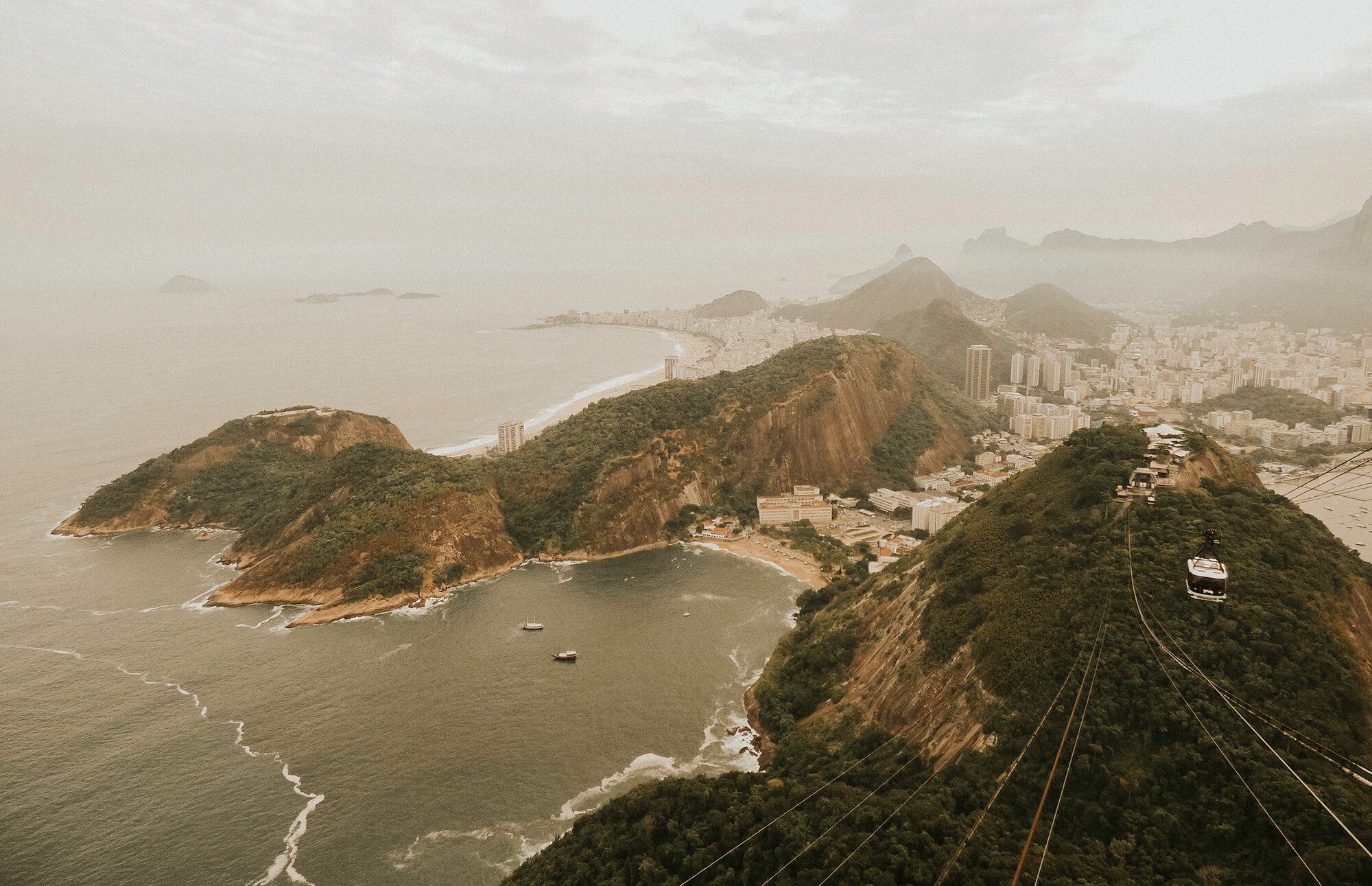 Taking in the views over Rio de Janeiro, an epic start of our 3 week trip through Brazil.