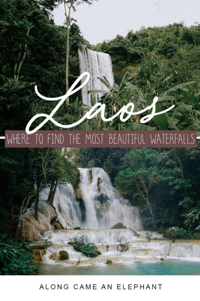 When traveling through Laos you should miss the most beautiful waterfalls, which are the top things to do in Laos. Here's our Laos travel guide to chasing waterfalls!