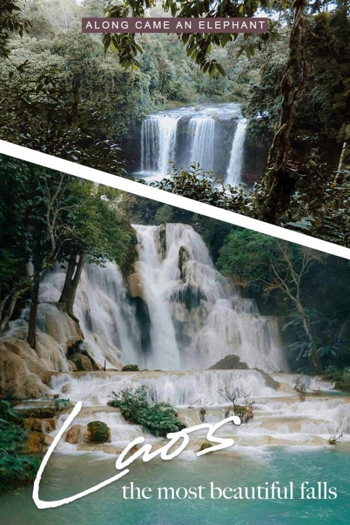 When traveling through Laos you should miss the most beautiful waterfalls, which are the top things to do in Laos. Here's our Laos travel guide to chasing waterfalls!