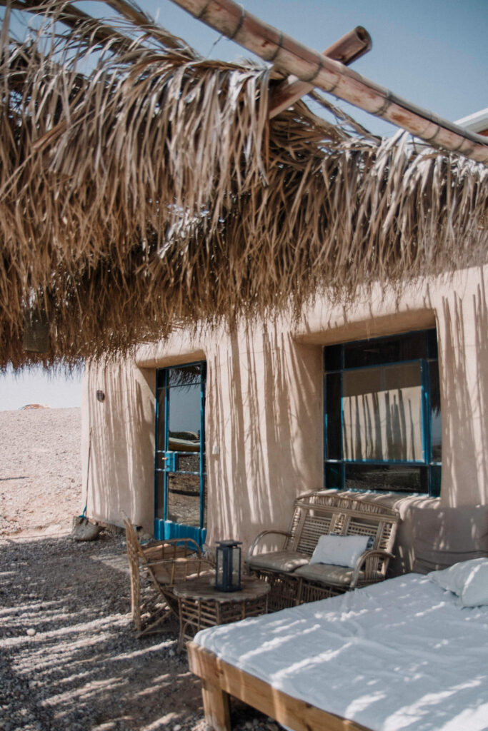 Our cabin in the Negev desert