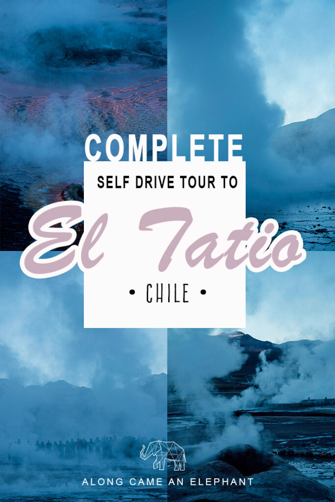 This post contains our detailed instructions on how to self drive Geyser del Tatio, one of the best things to do in San Pedro de Atacama! Safe $ and avoid an organized tour by driving up to the El Tatio Geysers in Chile yourself! #travel #Chile #southamerica #selfdrive #roadtrip