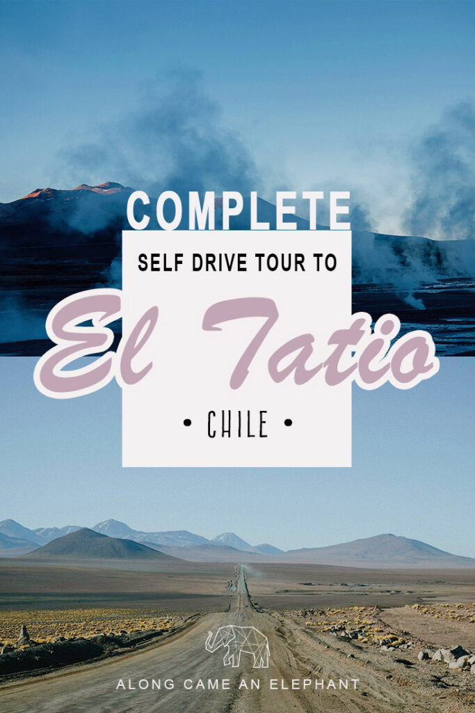 This post contains our detailed instructions on how to self drive Geyser del Tatio, one of the best things to do in San Pedro de Atacama! Safe $ and avoid an organized tour by driving up to the El Tatio Geysers in Chile yourself! #travel #Chile #southamerica #selfdrive #roadtrip