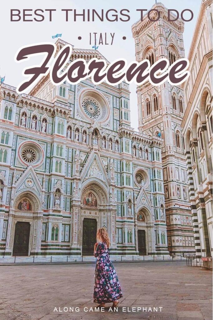 Our guide to the absolute Best Things To Do in Florence! Includes Florence photos spots, where to eat and what to do. #florence #firenze #italy #italia #italytravel #duomo #cathedral #travel #traveltips #travelguide