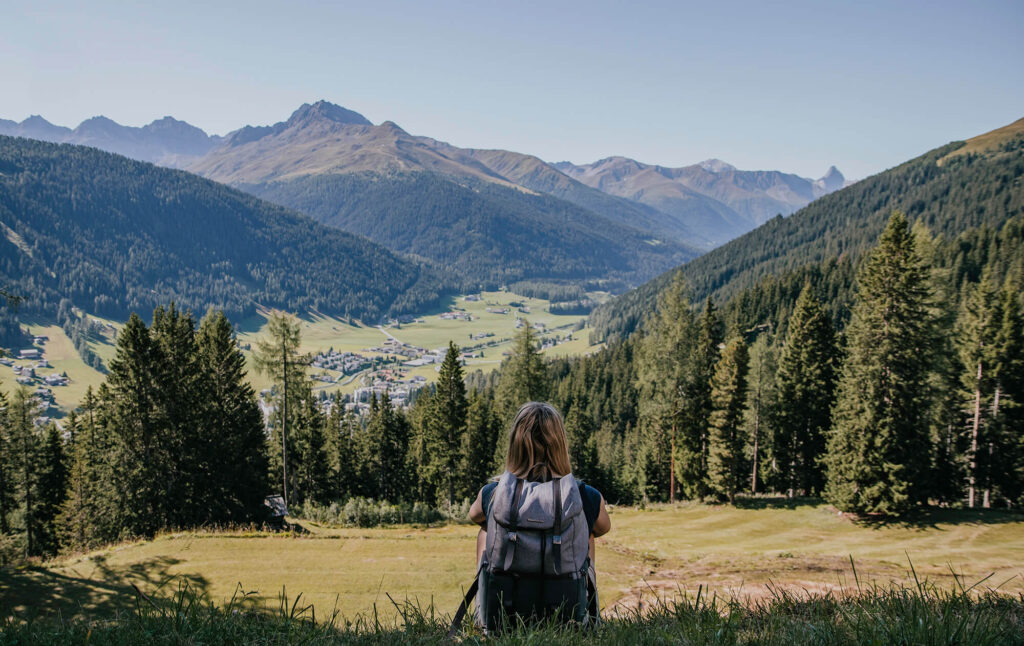 Best things to do in Graubünden: hiking Schatzalp in Switzerland