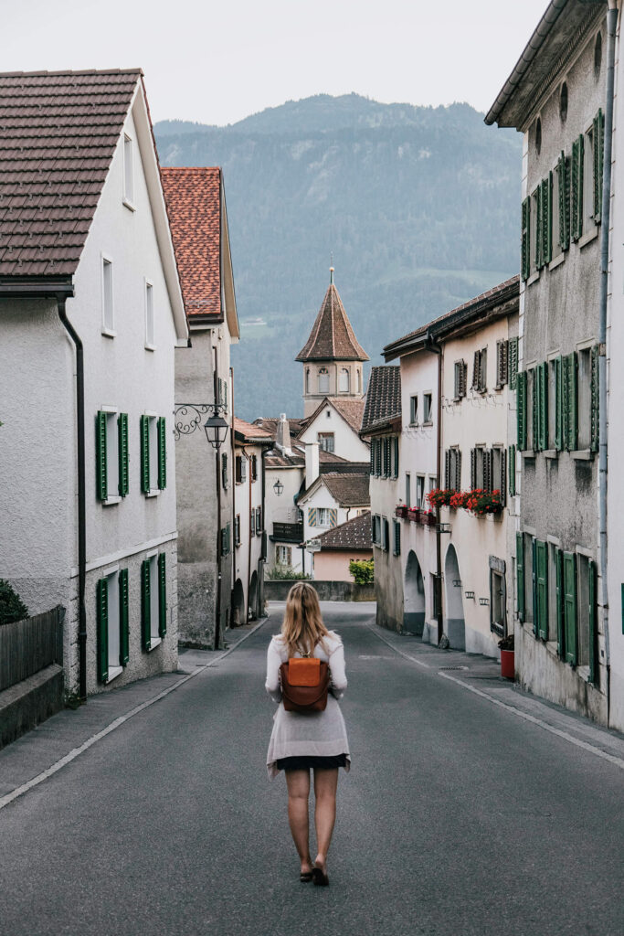 Exploring Maienfeld in Graubünden