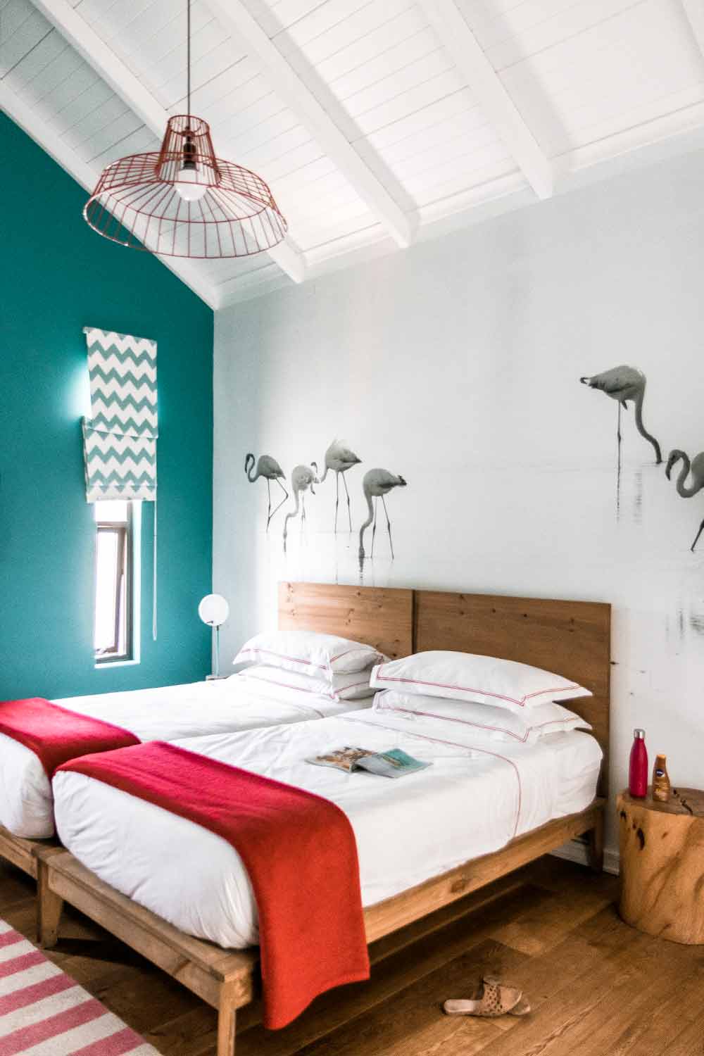 Colorful rooms at The Delight Swakopmund, one of the best places to stay in Swakopmund